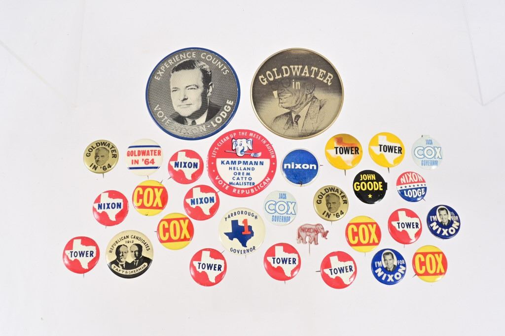 Collection of Campaign Buttons