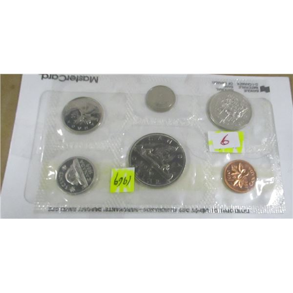 1969 PROOF CANADA MINT SEALED COIN SET