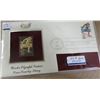 Image 1 : WINTER OLYMPIC GAMES 22 KARAT GOLD STAMP