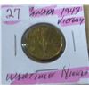 Image 1 : 1943 WARTIME CANADA TOMBAC VICTORY NICKEL