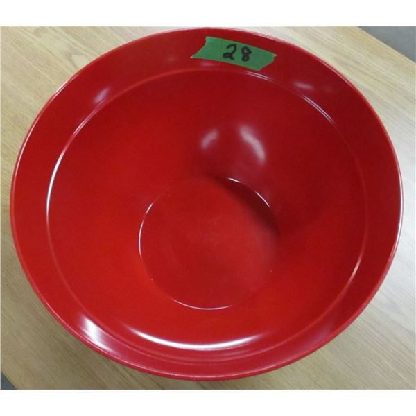 RED MIXING BOWL