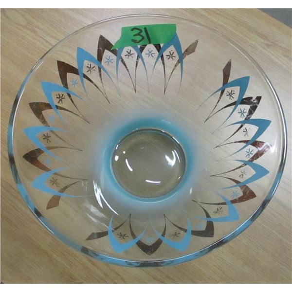 GLASS PATTERN DESIGN BOWL