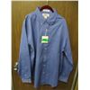 Image 1 : NEW:  MEN'S BLUE SHIRT (SIZE XL)