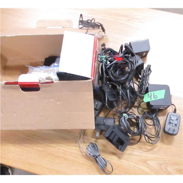 BOX C/W ELECTRIC ADAPTERS