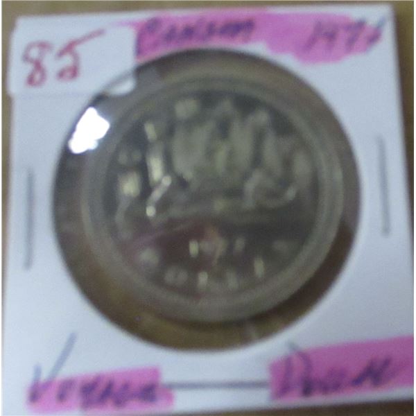 1977 CANADA VOYAGER DOLLAR