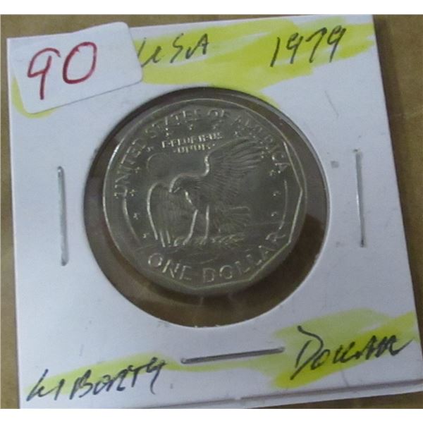 1979 USA SUSAN B. ANTHONY SCARCE DOLLAR