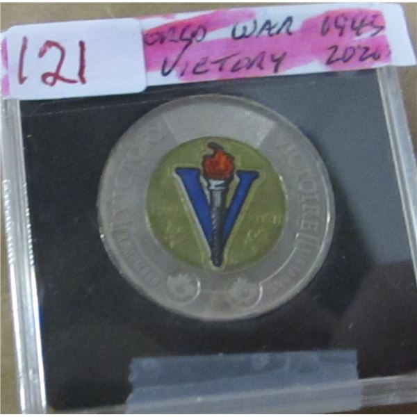 1945 - 2020 WORLD WAR VICTORY TOONIE