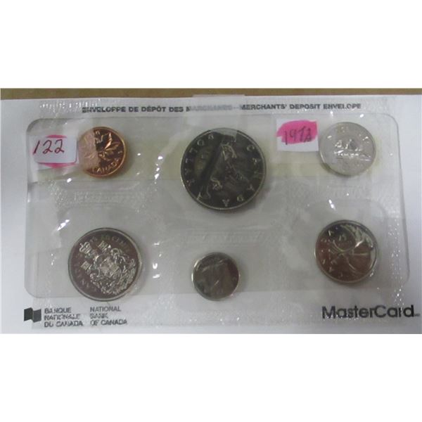 1972 PROOF CANADA MINT SEALED COIN SET