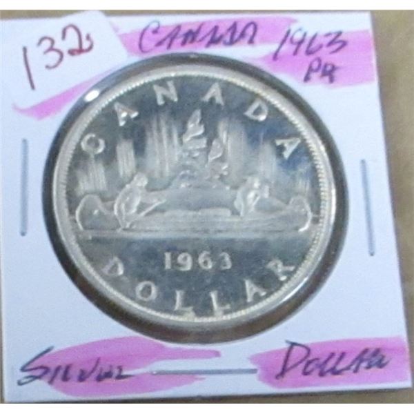 1963 CANADA SILVER DOLLAR