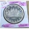 Image 1 : 1963 CANADA SILVER DOLLAR
