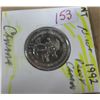 Image 1 : 1992 DOUBLE PROOF CAMEO NWT CANADA QUARTER