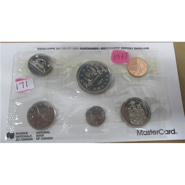 1977 PROOF CANADA MINT SEALED COIN SET