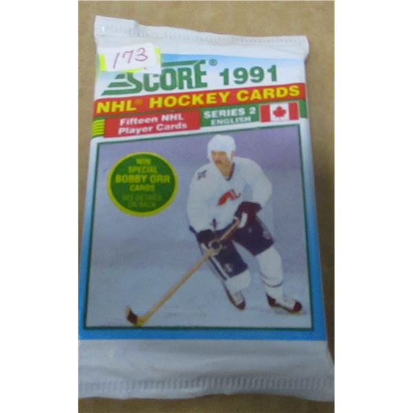 1991 NHL MINT SEALED (15) CARD SET
