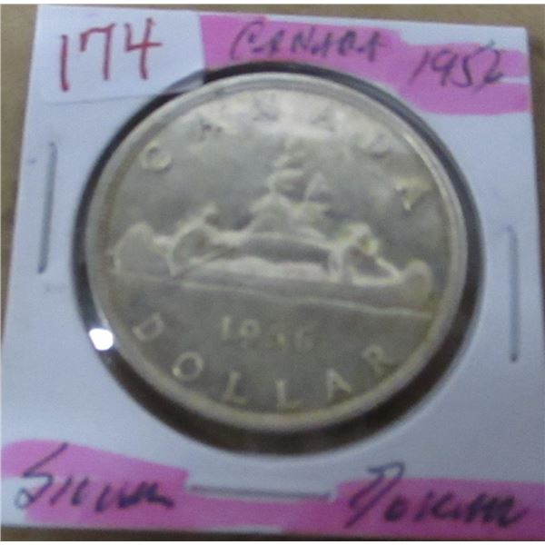 1956 CANADA SILVER DOLLAR