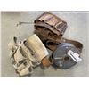 Image 1 : JOURNEYMANS LEATHER TOOLBELT WITH TIE WIRE REEL