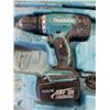 Image 2 : MAKITA 18VOLT DRILL WITH BATTERY, CHARGER AND CASE, WORKING