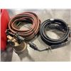 Image 2 : TOTE OF ASSORTED WELDING HOSES AND GAUGES