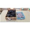 Image 1 : TRAY OF MAGNIFYING GLASSES AND SPEEDO GOGGLE CASES