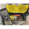 Image 7 : ELECTRIC CHAINSAW, TOOLBOX WITH CONTENTS AND TOOLBAG
