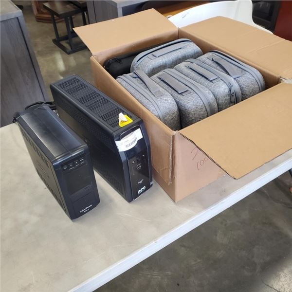 LOT OF DEFECTIVE STORE RETURN MASSAGE GUNS AND APC UNITS