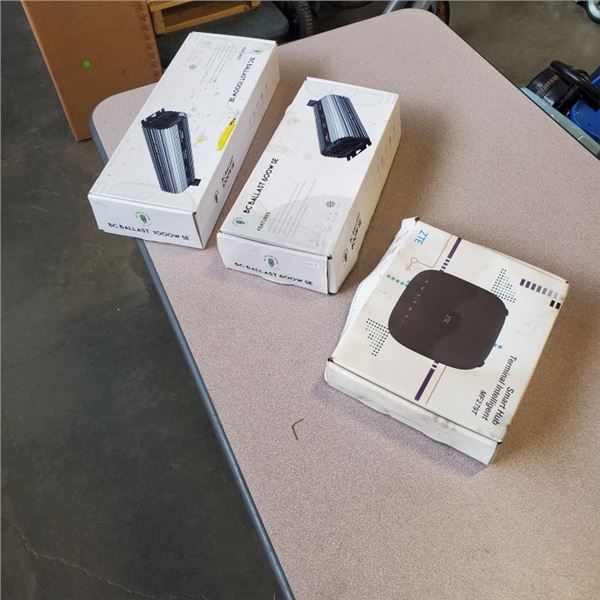 TWO 600W BALLASTS AND SMART HUB TERMINAL