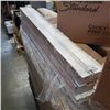 Image 1 : 3 WHITE FAUX WOOD 38X46 BLINDS