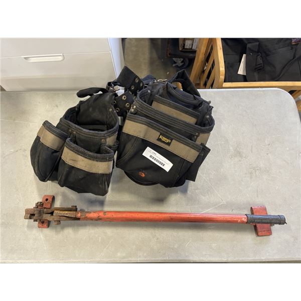 READI ROD CUTTERS AND KUNY TOOLBELT