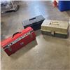 Image 1 : TOOL BOX AND 2 TACKLE BOXES