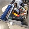 Image 2 : ASSORTED TOOLS AND SHOP SUPPLIES INCLUDING GREASE GUN