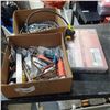 Image 1 : ASSORTED HAND TOOLS, FASTENERS AND HOSE FITTINGS
