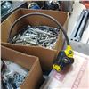 Image 4 : ASSORTED HAND TOOLS, FASTENERS AND HOSE FITTINGS