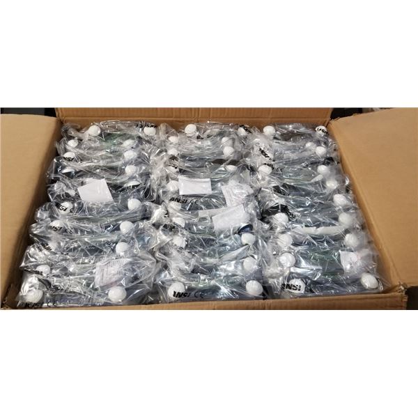 CASE OF 60 ANTI-FOG SAFETY GOGGLES