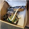 Image 2 : BOX OF FRENCH FRY CUTTER, TOY SETS, KEYPAD LOCK AND MORE