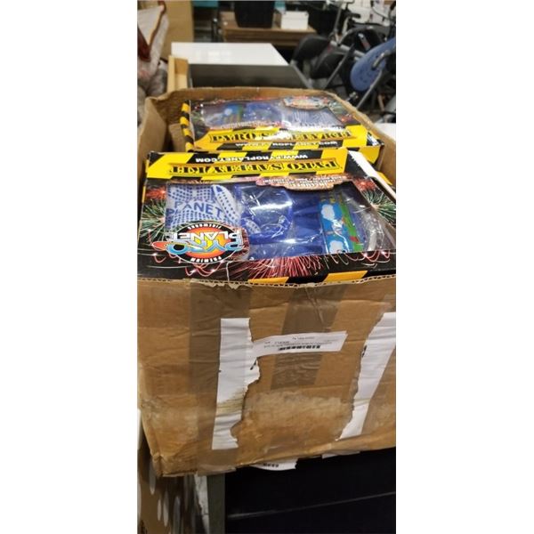 BOX OF NEW PREDATOR REMOTE FIRING KITS AND SAFETY KITS