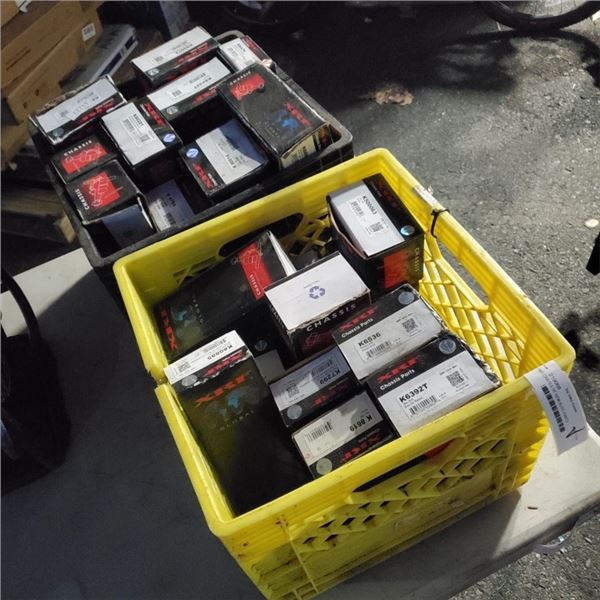 TWO CRATES OF NEW AUTO PARTS