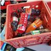 Image 3 : TWO CRATES OF ASSORTED DRINKS, POWERADE, FANTA, SPRITE COKE ETC.