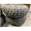 Image 3 : 4 ATV TIRES ON STEEL RIMS