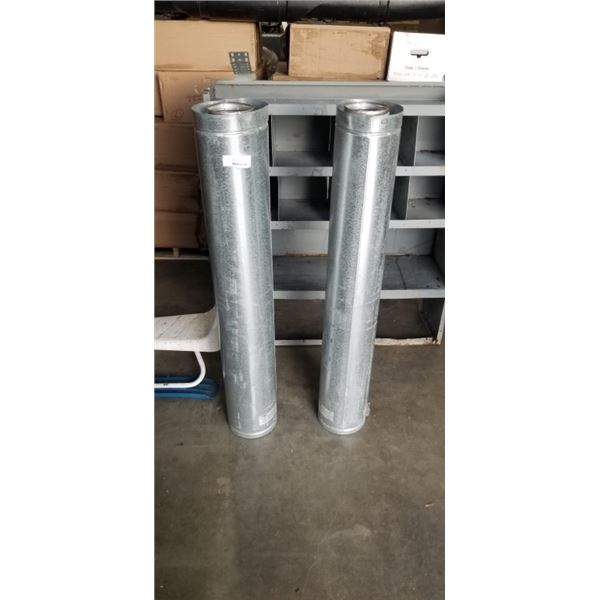 TWO VENT PIPES