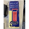 Image 2 : PORTABLE CAMP STOVE, PUMP AND BINOCLARS IN CASE, CARL HOFFER, 7X35