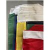 Image 2 : 12 ASSORTED INTERNATIONAL FLAGS, SEE LIST