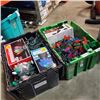 Image 1 : 2 BINS OF STORE RETURN XMAS LIGHTS