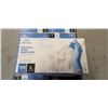 Image 2 : CASE OF DISPOSABLE NITRILE GLOVES, SIZE LARGE