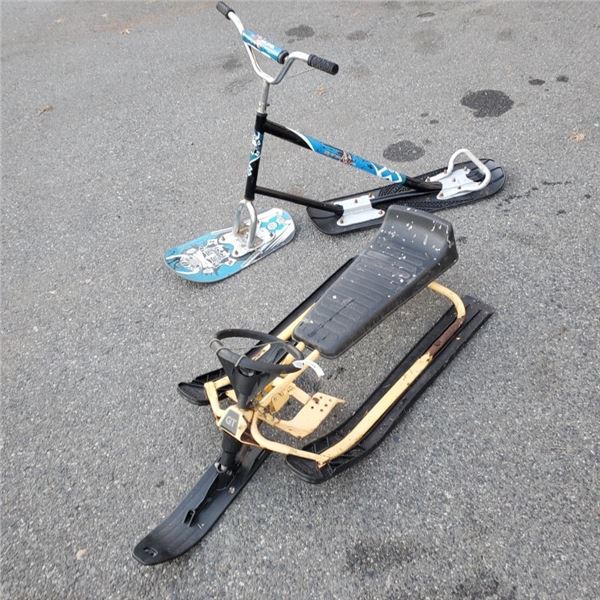 TWO SLEDS