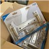 Image 2 : 6 PAIRS OF 7" CONTEMPORARY GATE HINGES
