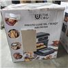 Image 2 : ULTIMA COSA 10.6QT DIGITAL AIR FRYER OVEN - TESTED WORKING MISSING COUPLE ACCESSORIES, RETAIL $269