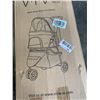 Image 2 : BLACK THREE WHEELED PET STROLLER