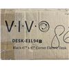 Image 2 : VIVO BLACK 47X47 CORNER ELECTRIC DESK