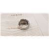 Image 2 : STERLING SILVER W/ BLACK ENAMEL RING MARKED BOMA 925