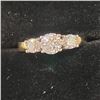 Image 2 : GOLD VERMEIL STERLING SILVER WITH 3 STONES RING MARKED SS GEO GEM