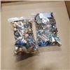 Image 2 : 2 SMALL BAGS OF VARIOUS JEWELRY AND PARTS